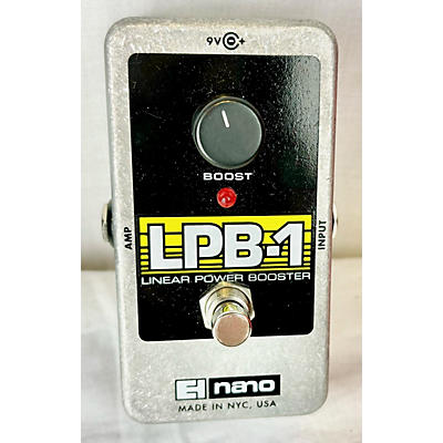 Electro-Harmonix Nano LPB1 Linear Power Booster Effect Pedal