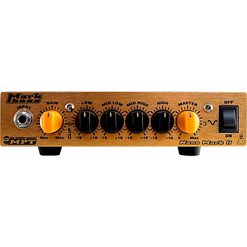 Markbass Nano Mark II 300W Bass Amplifier Head Gold