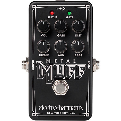 Electro-Harmonix Nano Metal Muff Distortion Effects Pedal Condition 1 - Mint Black