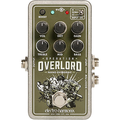 Electro-Harmonix Nano Operation Overlord Overdrive/Distortion Pedal Condition 1 - Mint