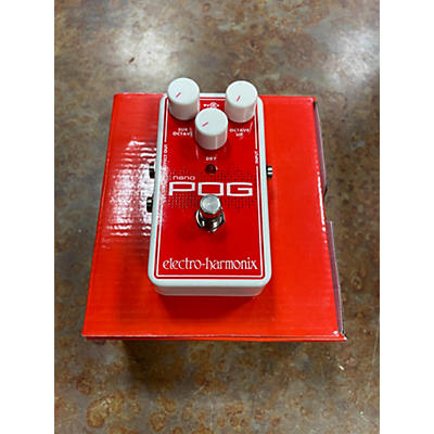 Electro-Harmonix Nano POG Polyphonic Octave Generator Effect Pedal