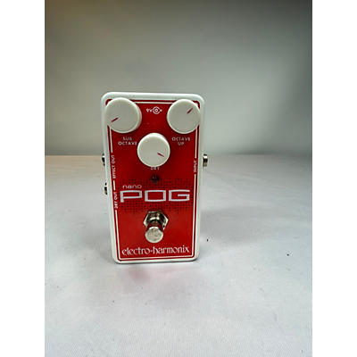 Electro-Harmonix Nano POG Polyphonic Octave Generator Effect Pedal