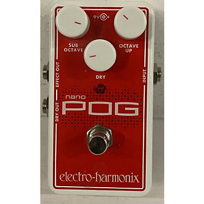 Electro-Harmonix Nano POG Polyphonic Octave Generator Effect Pedal