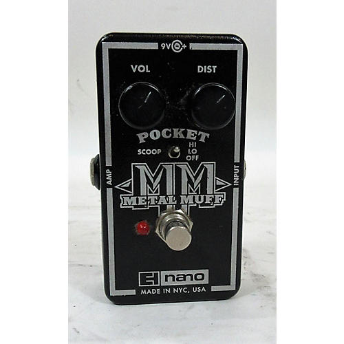 Electro-Harmonix Nano Pocket Metal Muff Distortion Effect Pedal