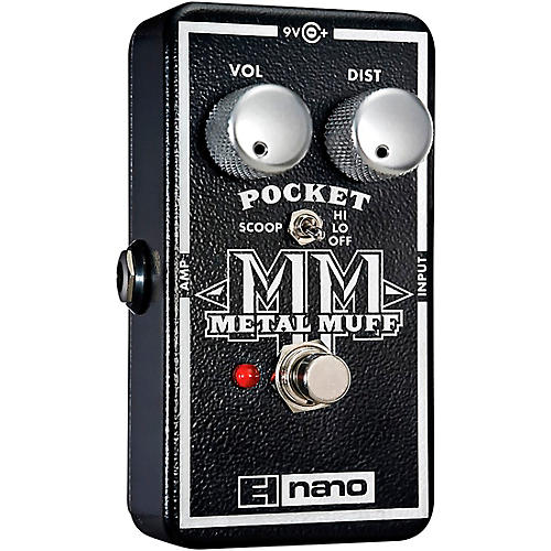 Nano Pocket Metal Muff Distortion Guitar Effects Pedal