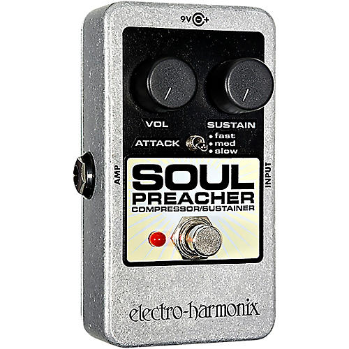 Electro-Harmonix Nano Soul Preacher Compressor / Sustainer Guitar Effects Pedal