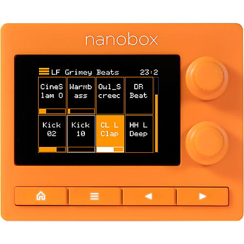 1010music Nanobox Tangerine Sampler Module Condition 1 - Mint