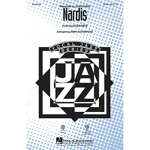 Hal Leonard Nardis SATB by Miles Davis arranged by Paris Rutherford