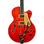 Gretsch Guitars Nashville Hollow Body with String-Thru Bigsby and Gold Hardware Electric Guitar Orange Stain JT24114152