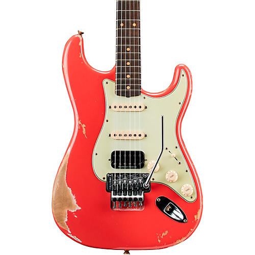 Fender Custom Shop Nashville Telecaster Custom Relic Rosewood Fingerboard Electric Guitar Dakota Red