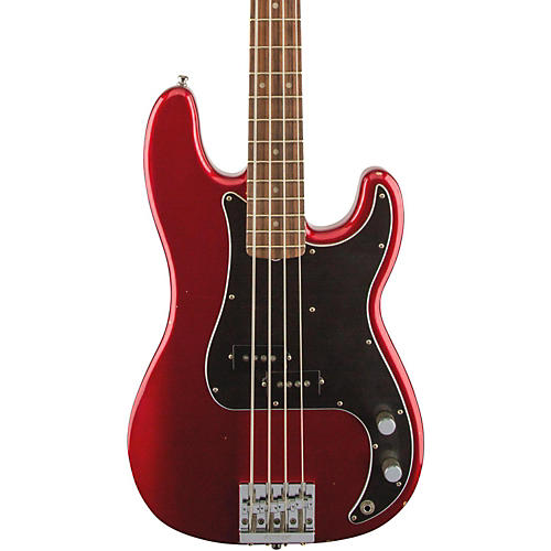 fender american professional precision bass candy apple red