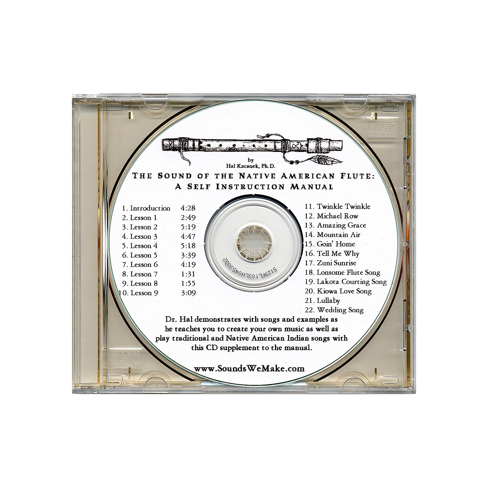 Sounds We Make Native American Style Flute Instructional CD | Musician ...