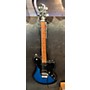 Used Fernandes Native Elite Solid Body Electric Guitar Blue Burst