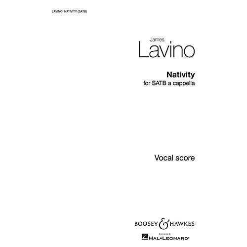 Boosey and Hawkes Nativity SATB composed by James Lavino