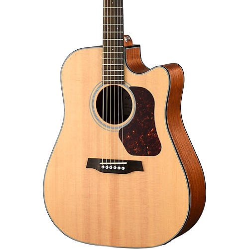 Walden Natura Solid Spruce Top Dreadnought Acoustic Cutaway-Electric Condition 1 - Mint Open Pore Satin Natural