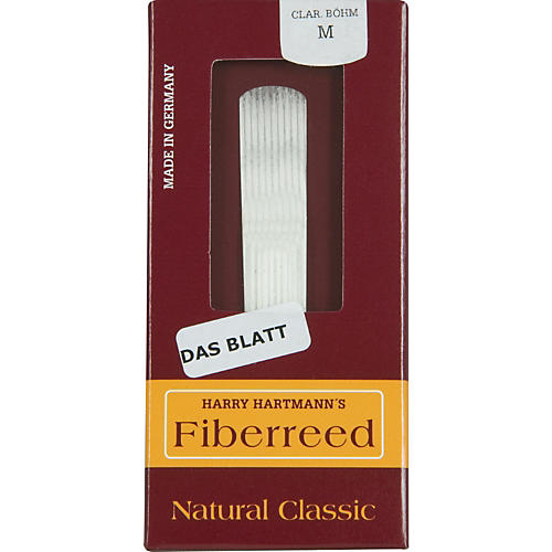 Harry Hartmann Natural Classic Fiberreed Bb Clarinet Reed Medium Hard