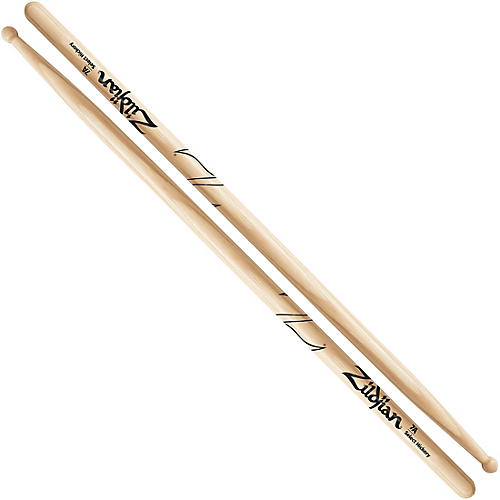 Zildjian Natural Hickory Drum Sticks 7A Wood