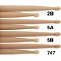 PROMARK Natural Hickory Drum Sticks Nylon 2B