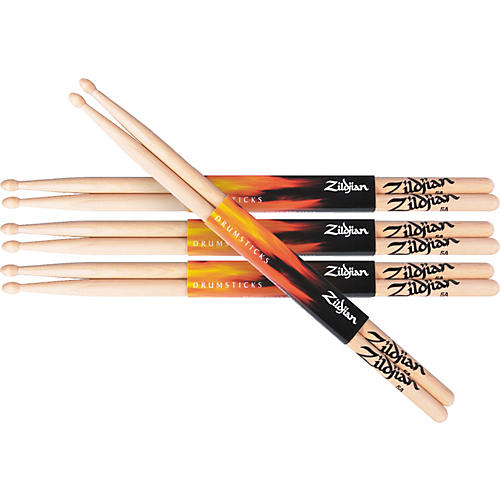 Natural Hickory Drumsticks 5A Wood Buy 3 Get One Free