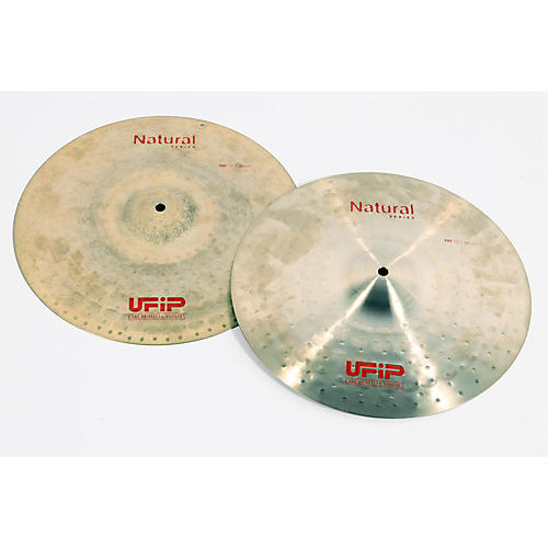 UFIP Natural Series Light Hi-Hat Cymbals Condition 3 - Scratch and Dent 15 in. 197881334260