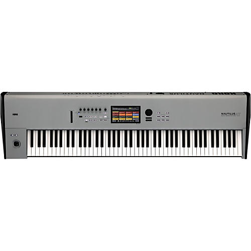 KORG NAUTILUS AT Music Workstation, Limited-Edition Gray Condition 1 - Mint 88 Key