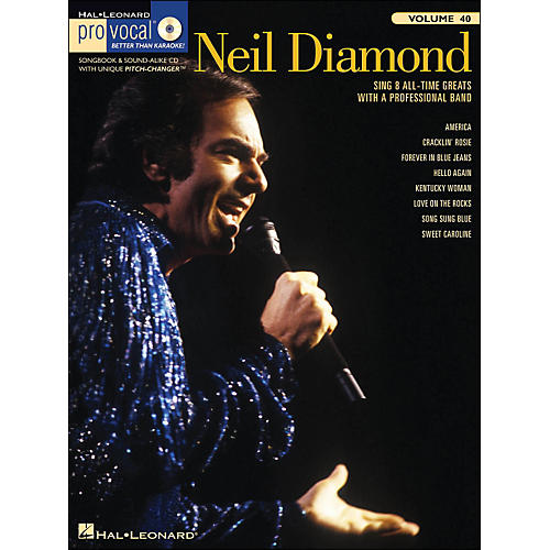 Hal Leonard Neil Diamond - Pro Vocal Songbook for Male Singers Volume 40 Book/CD
