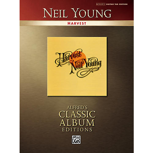 Neil Young Harvest Classic Album Edition Guitar Tab Songbook