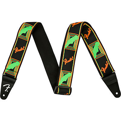 Fender Neon Monogrammed Strap