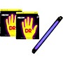 DR Strings Neon Phosphorescent Yellow Medium 4 String Bass Strings with Free American DJ Super Black Light
