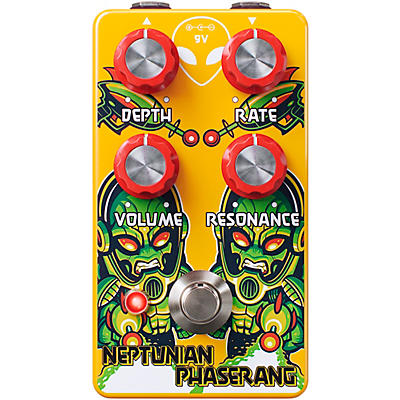 Interstellar Audio Machines Neptunian Phaserange Four Stage Phaser Modulation Effects Pedal -