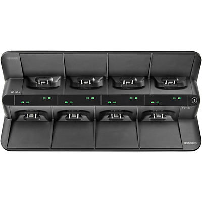 Shure Networked Dock - 8 Bay - Gooseneck