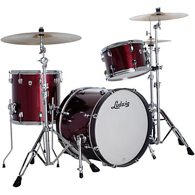 Ludwig NeuSonic 3-Piece Downbeat Shell Pack With 20" Bass Drum