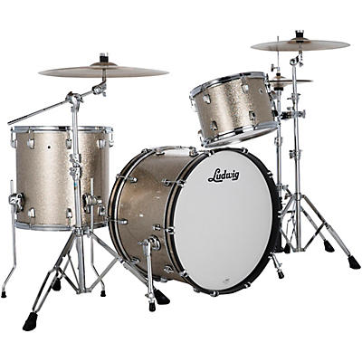 Ludwig NeuSonic 3-Piece Fab Shell Pack With 22" Bass Drum