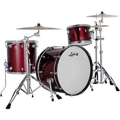 Ludwig NeuSonic 3-Piece Pro Beat Shell Pack With 24" Bass Drum