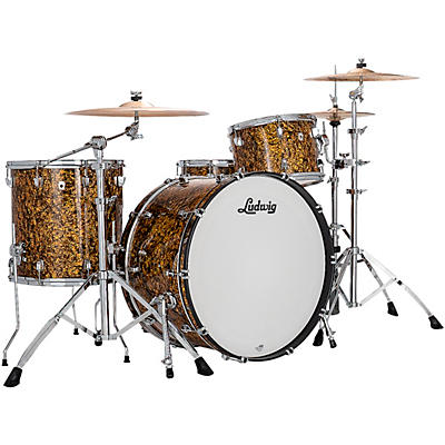 Ludwig Neusonic 3-Piece Pro Beat Shell Pack With 24" Bass Drum