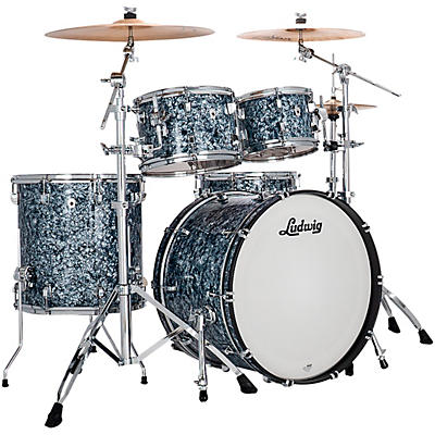 Ludwig Neusonic 4-Piece Mod 2 Shell Pack With 22" Bass Drum