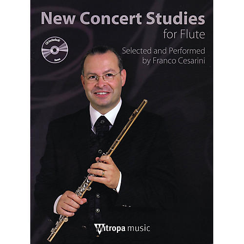 Mitropa Music New Concert Studies for Flute Mitropa Play-Along Book Series Arranged by Franco Cesarini