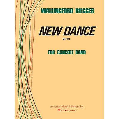 Associated New Dance (Score and Parts) Concert Band Level 4-5 Composed by Wallingford Riegger