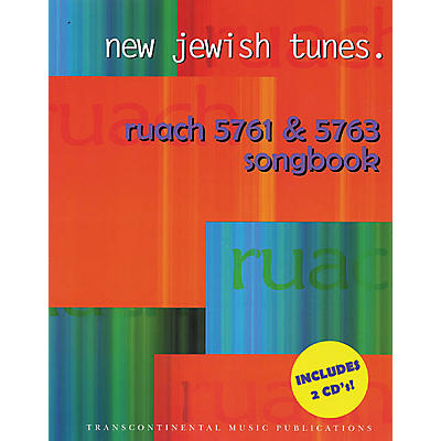 Transcontinental Music New Jewish Tunes Ruach 5761 & 5763 Songbook