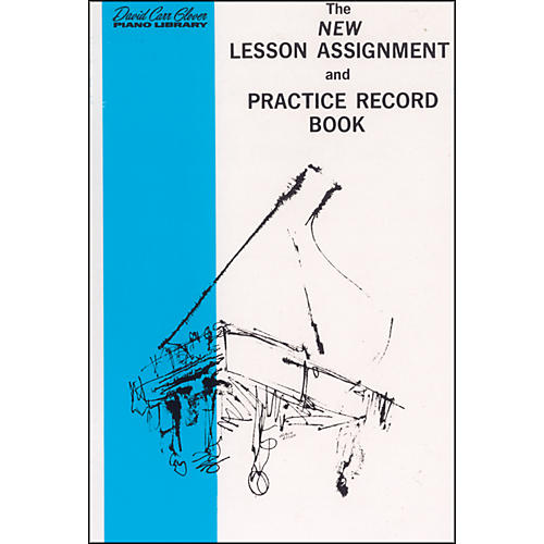 New Lesson Assignment and Practice Record Book