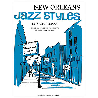 Willis Music New Orleans Jazz Styles Keyboard Piano by William Gillock