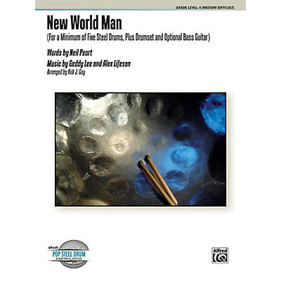 Alfred New World Man Steel Drum Ensemble Score & Parts