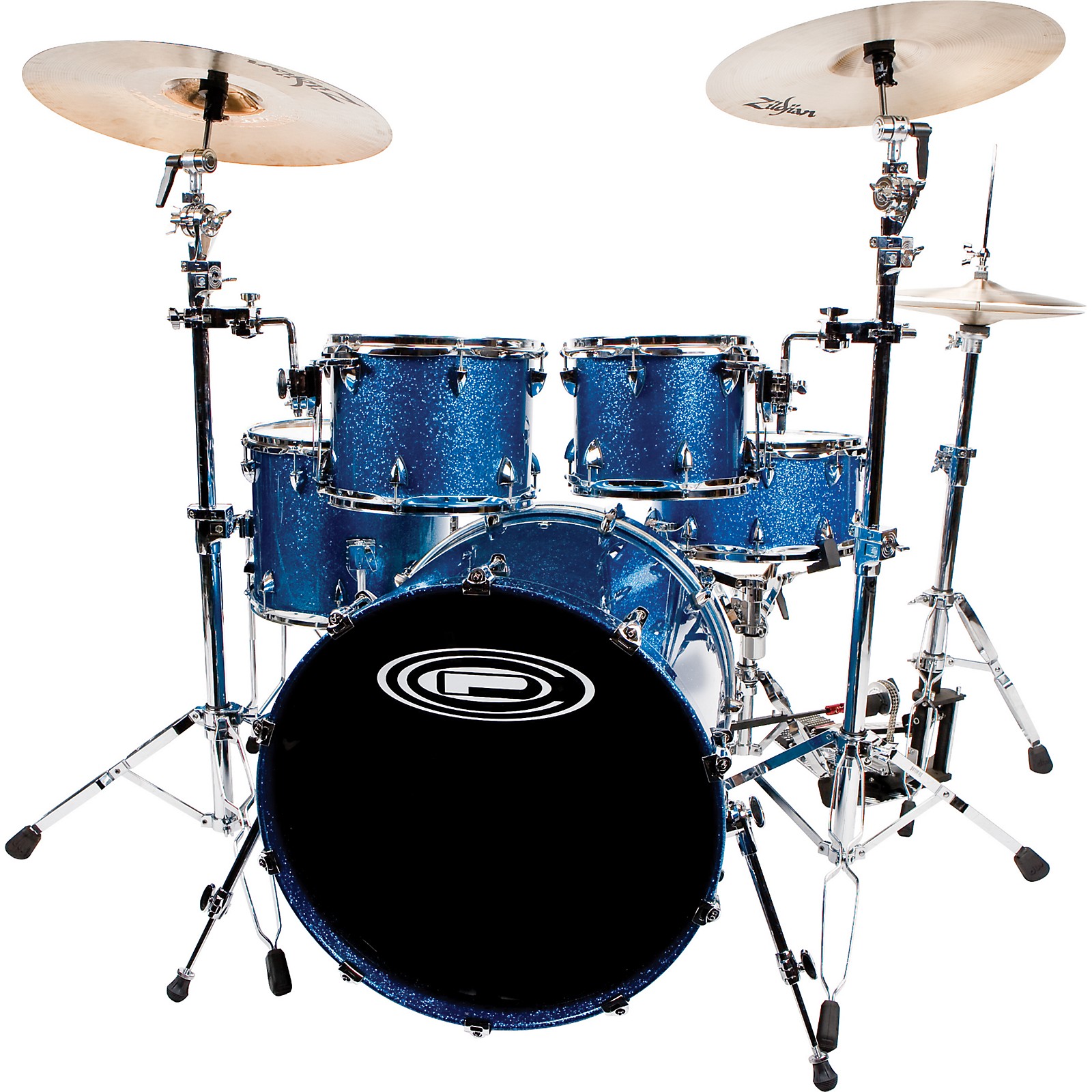 Orange County Drum & Percussion Newport 5Piece Drum Set with Free DW