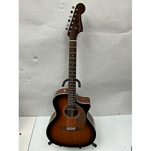 Fender Newporter Player Acoustic Electric Guitar 2 Color Sunburst