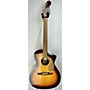 Used Fender Newporter Player Acoustic Electric Guitar sunburst