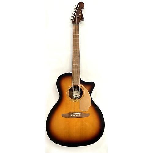Fender Newporter Player Acoustic Electric Guitar Natural