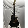 Used Fender Newporter Player Acoustic Electric Guitar Royal Olive