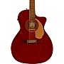 Open-Box Fender Newporter Player Limited-Edition Acoustic-Electric Guitar - Condition 2 - Blemished Midnight Wine 197881455514