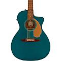 Fender Newporter Player Limited-Edition Acoustic-Electric Guitar Midnight WineOcean Teal