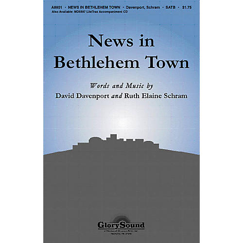 Shawnee Press News in Bethlehem Town SATB composed by David Davenport